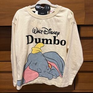 Zara Disney Dumbo Long sleeve Tshirt